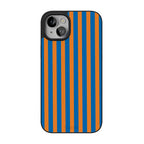 Go New York | Blue & Orange Stripes Case