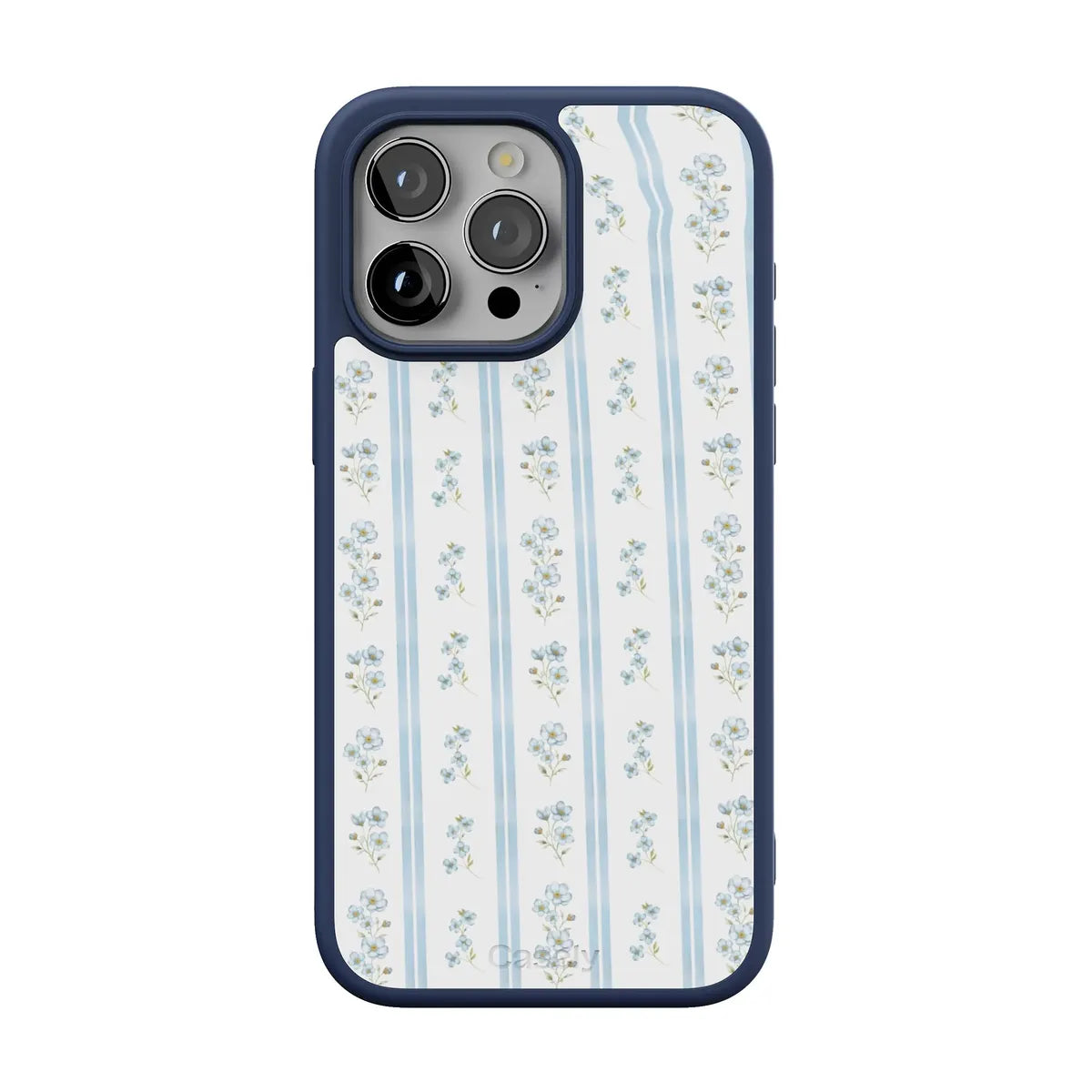 Cottage Stripe | Blue Floral Case