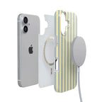 Coastline Stripes | Blue & Yellow Case