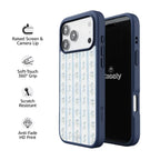 Cottage Stripe | Blue Floral Case