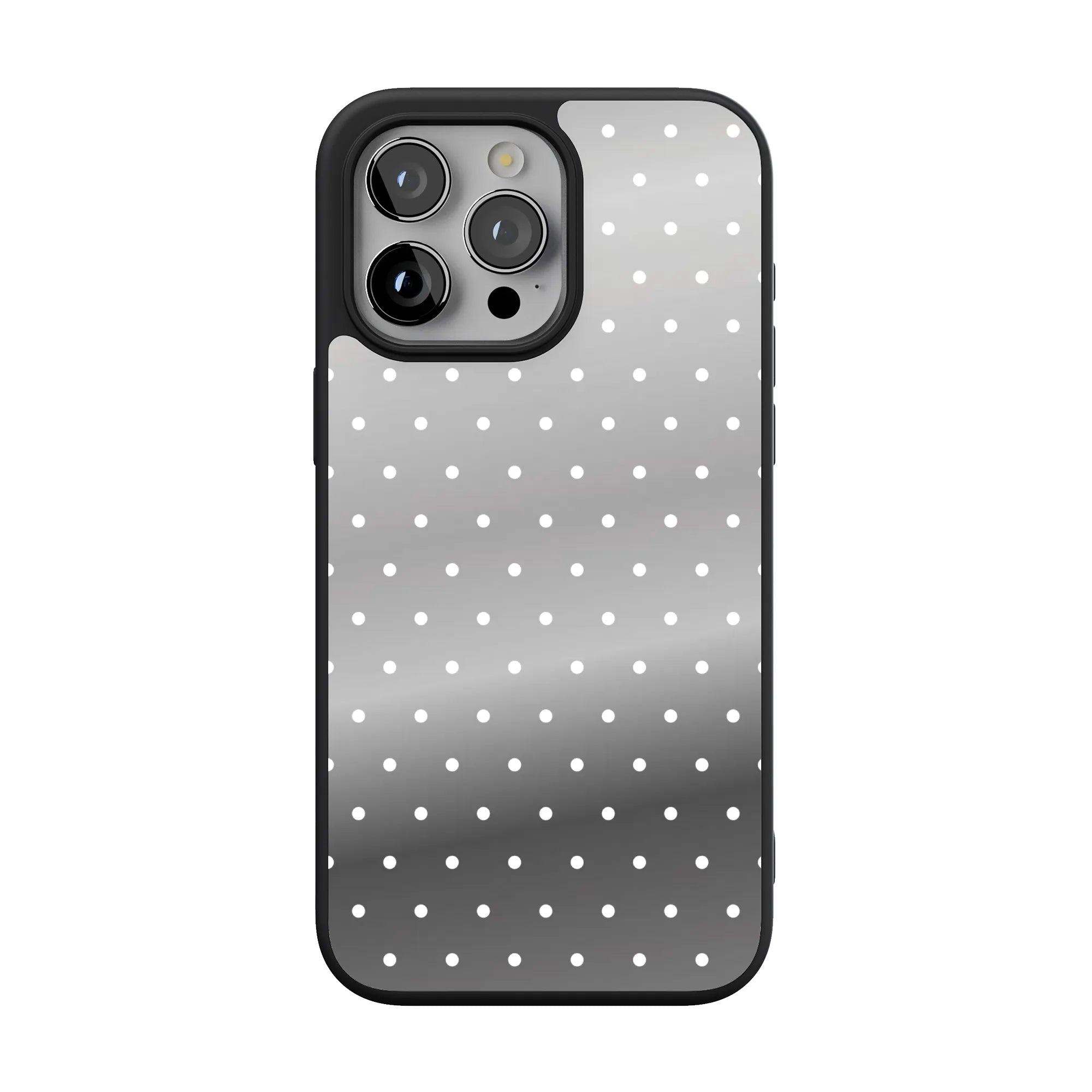 On the Dot | White Polka Dot Case