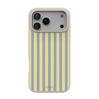 Coastline Stripes | Blue & Yellow Case