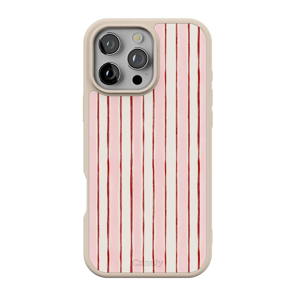 Pretty in Pastel | Blush Stripes Case
