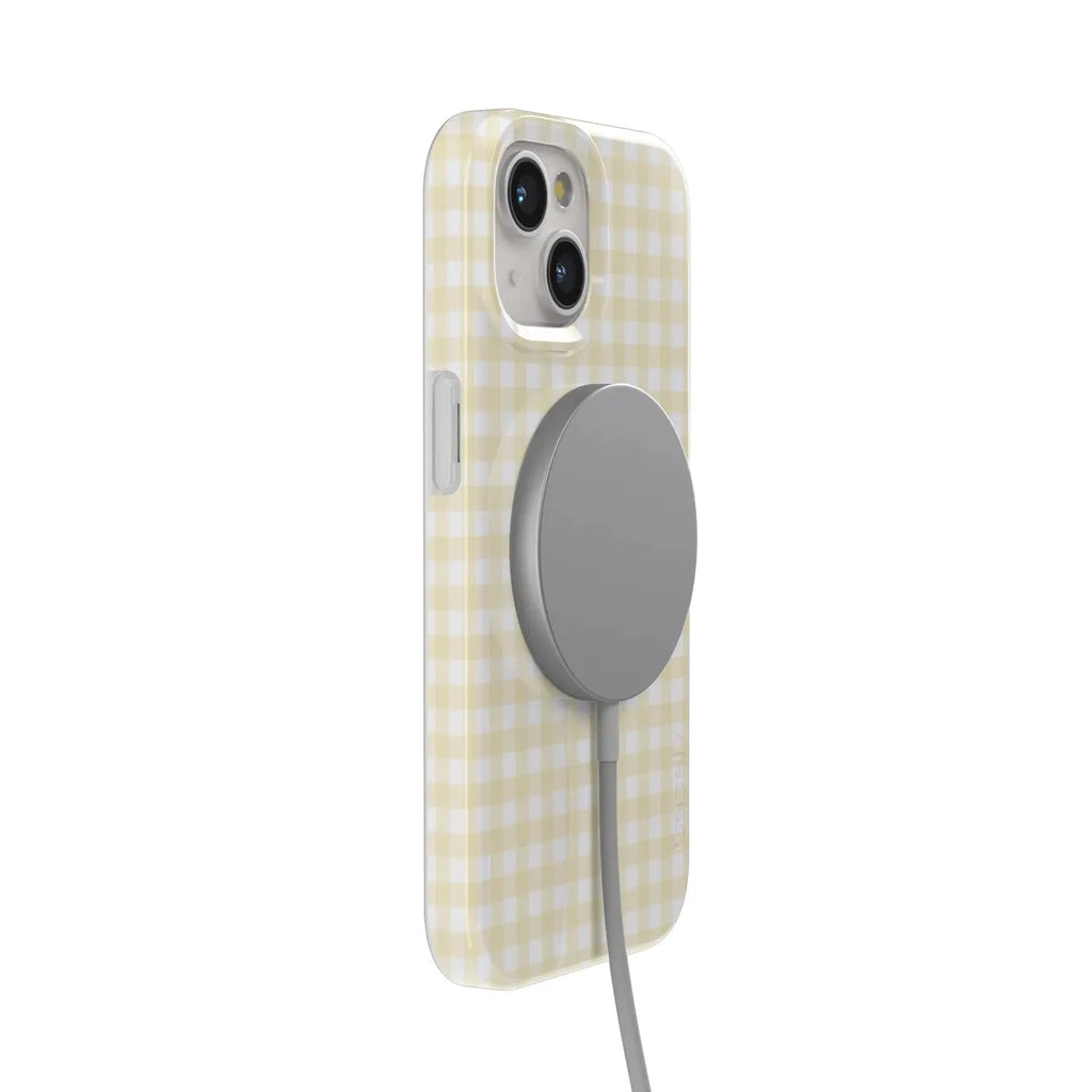 Pastel Picnic | Yellow Gingham Case