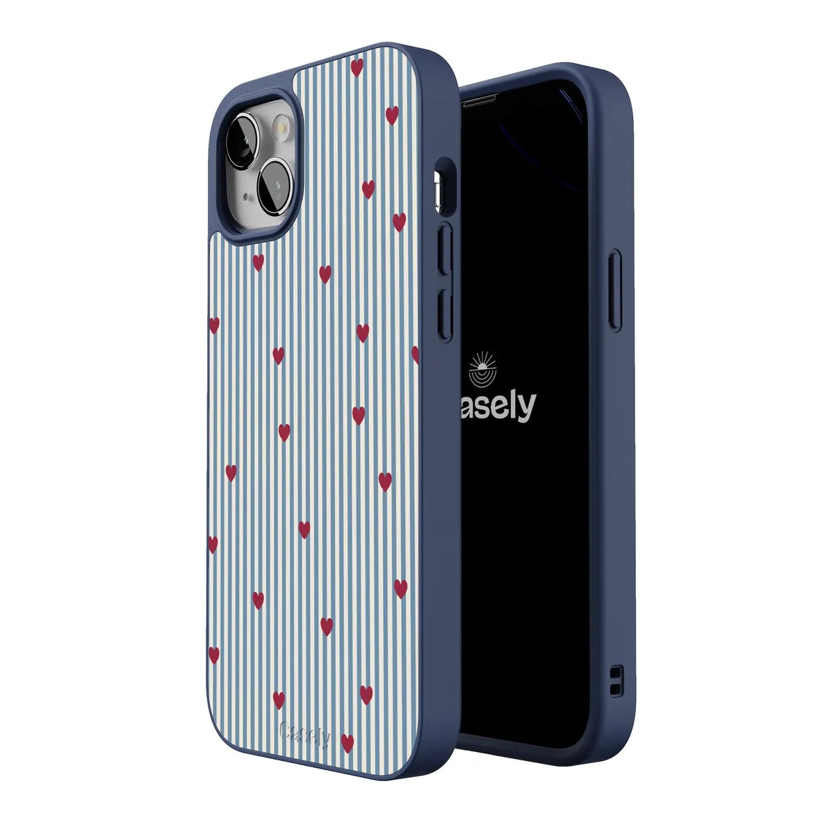 Love Lines | Blue Stripes Case