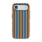 Go New York | Blue & Orange Stripes Case