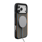 Go New York | Blue & Orange Stripes Case