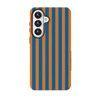 Go New York | Blue & Orange Stripes Case