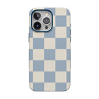 Fit Check | Light Blue Checkerboard Case