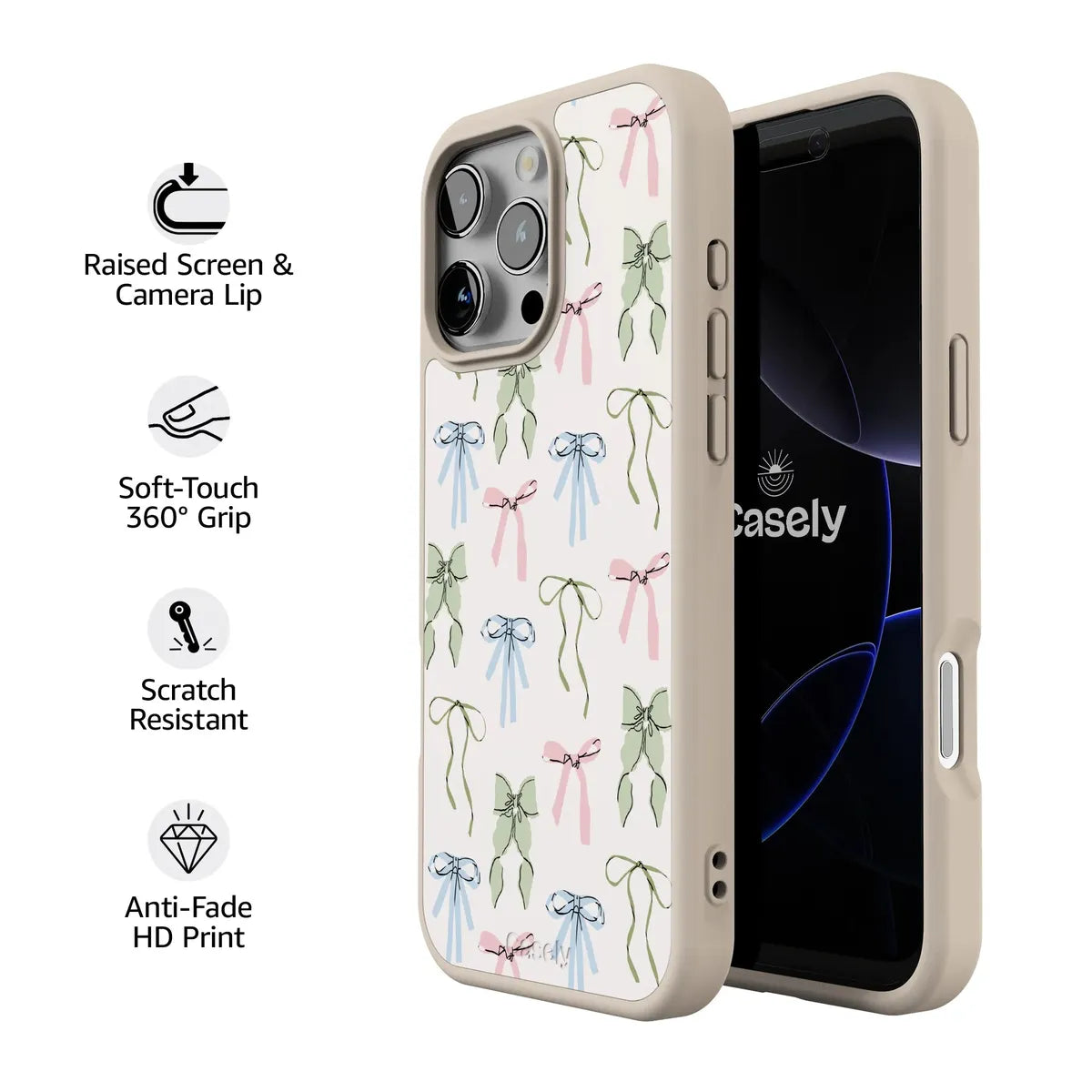 Whimsy Girlie | Pastel Bows Case