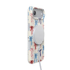 American Girlie | Red White & Blue Bows Case