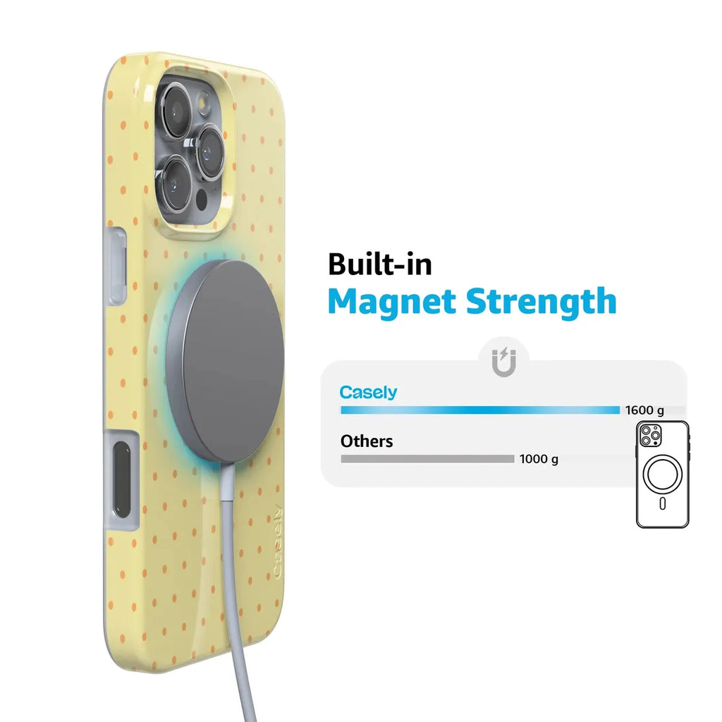 On the Dot | Yellow Polka Dot Case