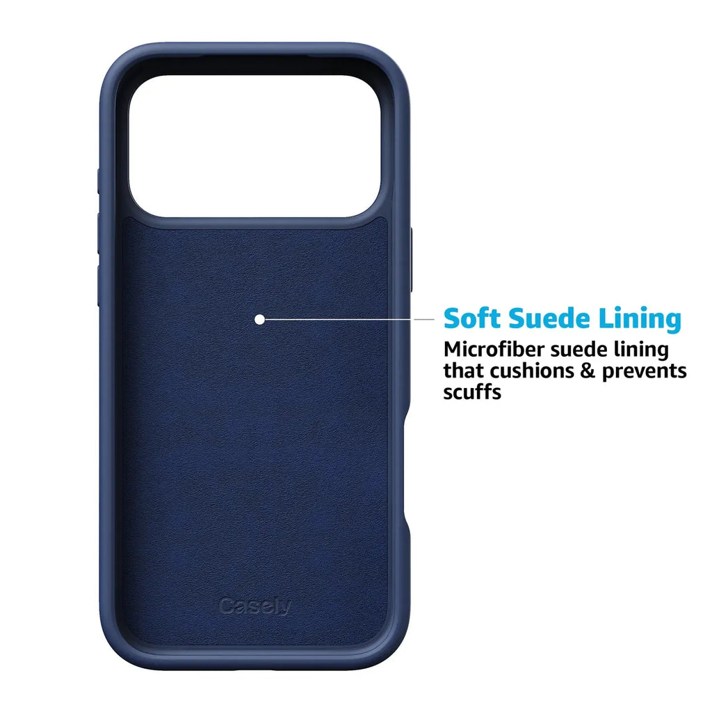 On the Dot | Navy Polka Dot Case