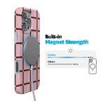 Uptown Gridlock | Pink Checkerboard Case