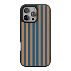 Go New York | Blue & Orange Stripes Case