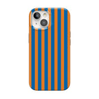 Go New York | Blue & Orange Stripes Case