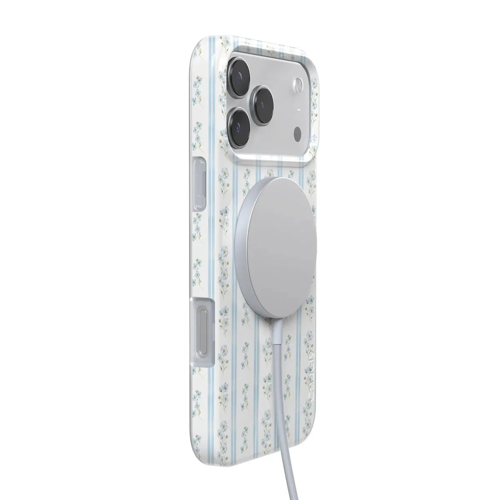 Cottage Stripe | Blue Floral Case
