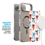 American Girlie | Red White & Blue Bows Case
