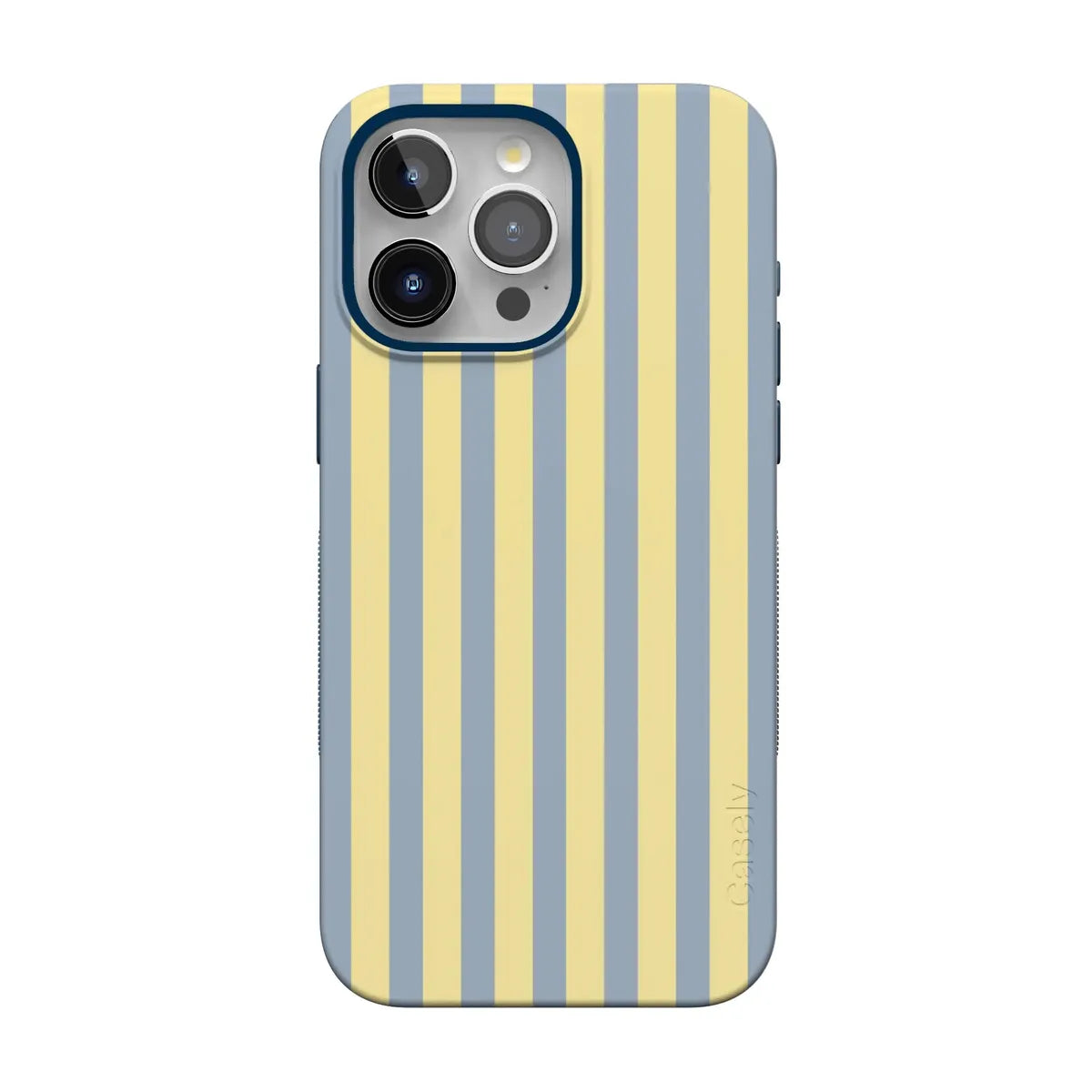 Coastline Stripes | Blue & Yellow Case