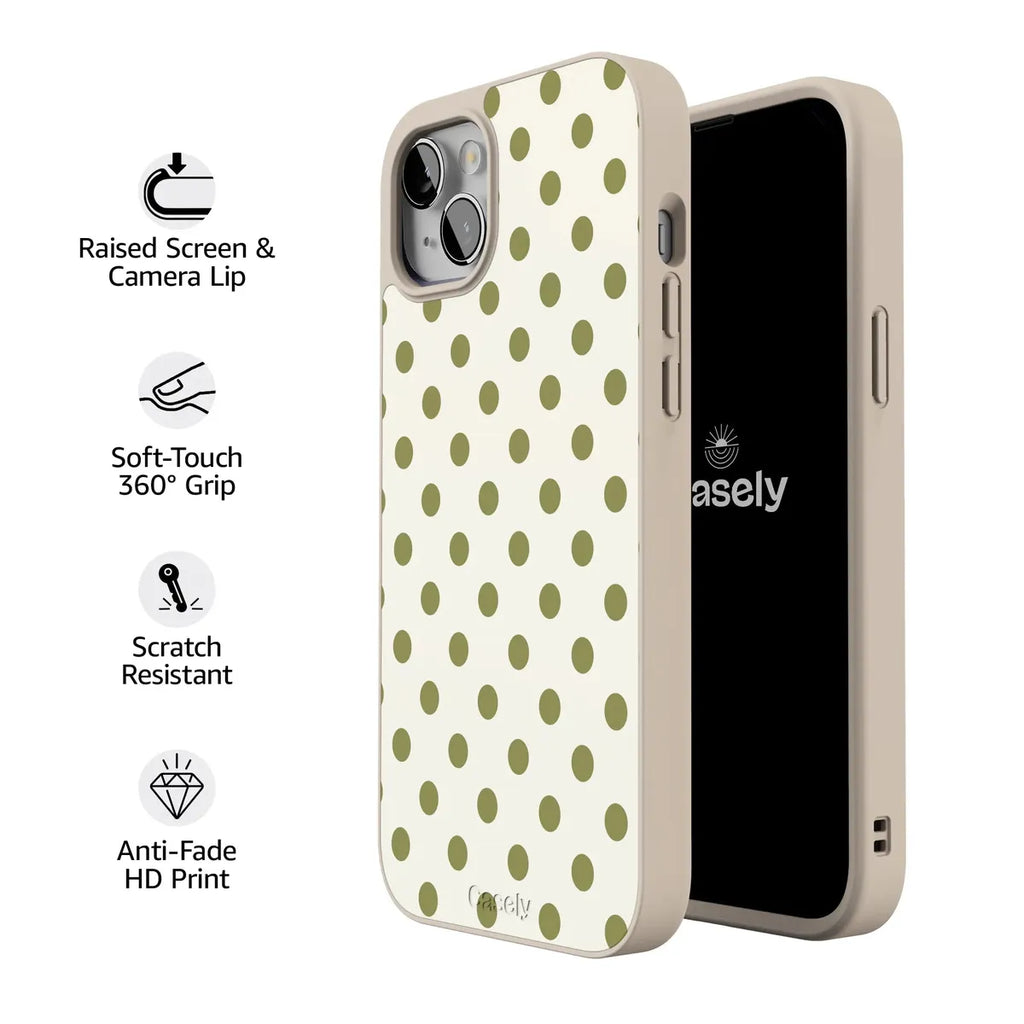 Spotted in SoHo | Green Polka Dot Case