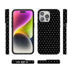 On the Dot | White Polka Dot Case