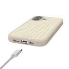 Pastel Picnic | Yellow Gingham Case