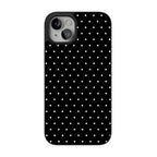 On the Dot | White Polka Dot Case
