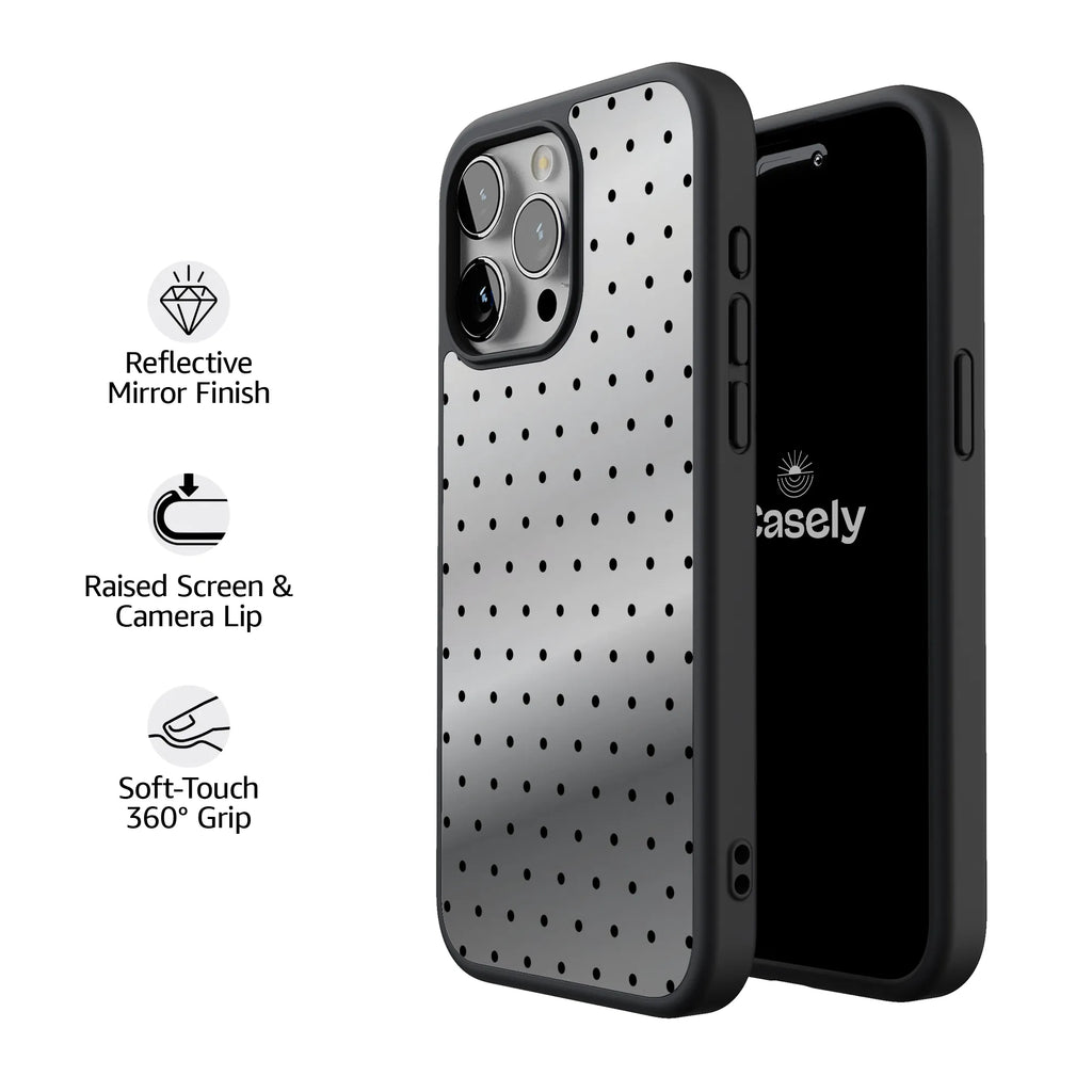 On the Dot | Black Polka Dot Case