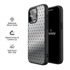 On the Dot | Black Polka Dot Case