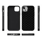 On the Dot | White Polka Dot Case