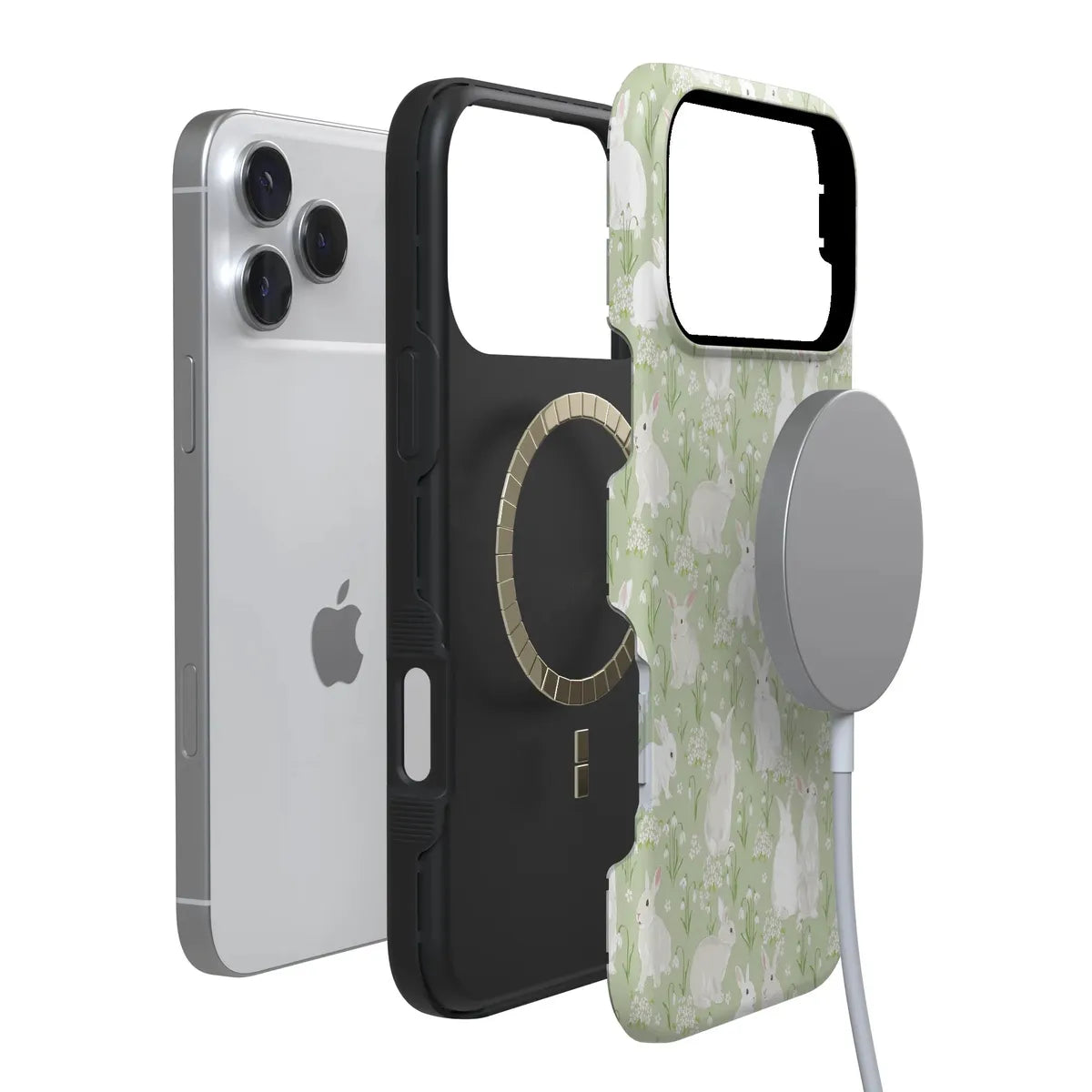 Hop to it | Green Bunny Case