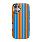 Go New York | Blue & Orange Stripes Case