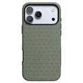 On the Dot | Olive Green Polka Dot Case