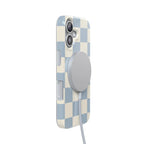 Fit Check | Light Blue Checkerboard Case