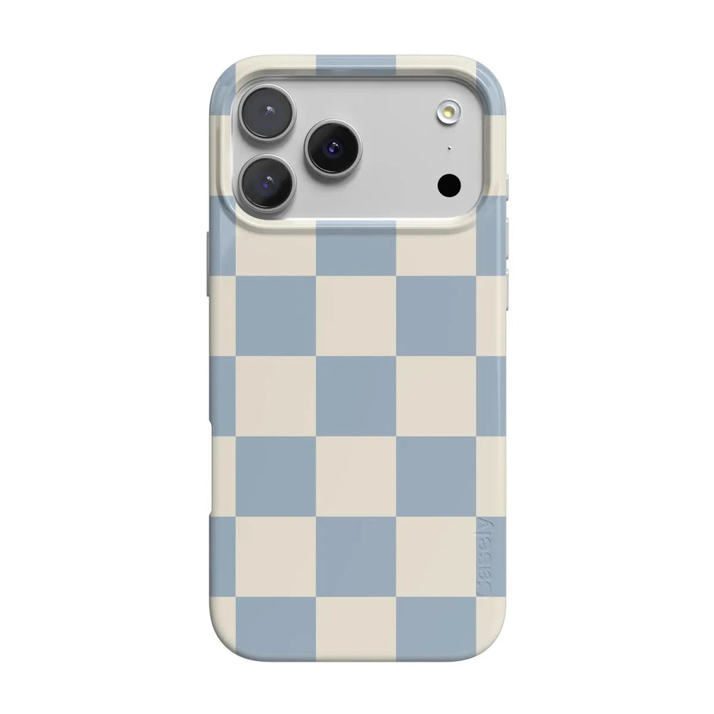 Fit Check | Light Blue Checkerboard Case