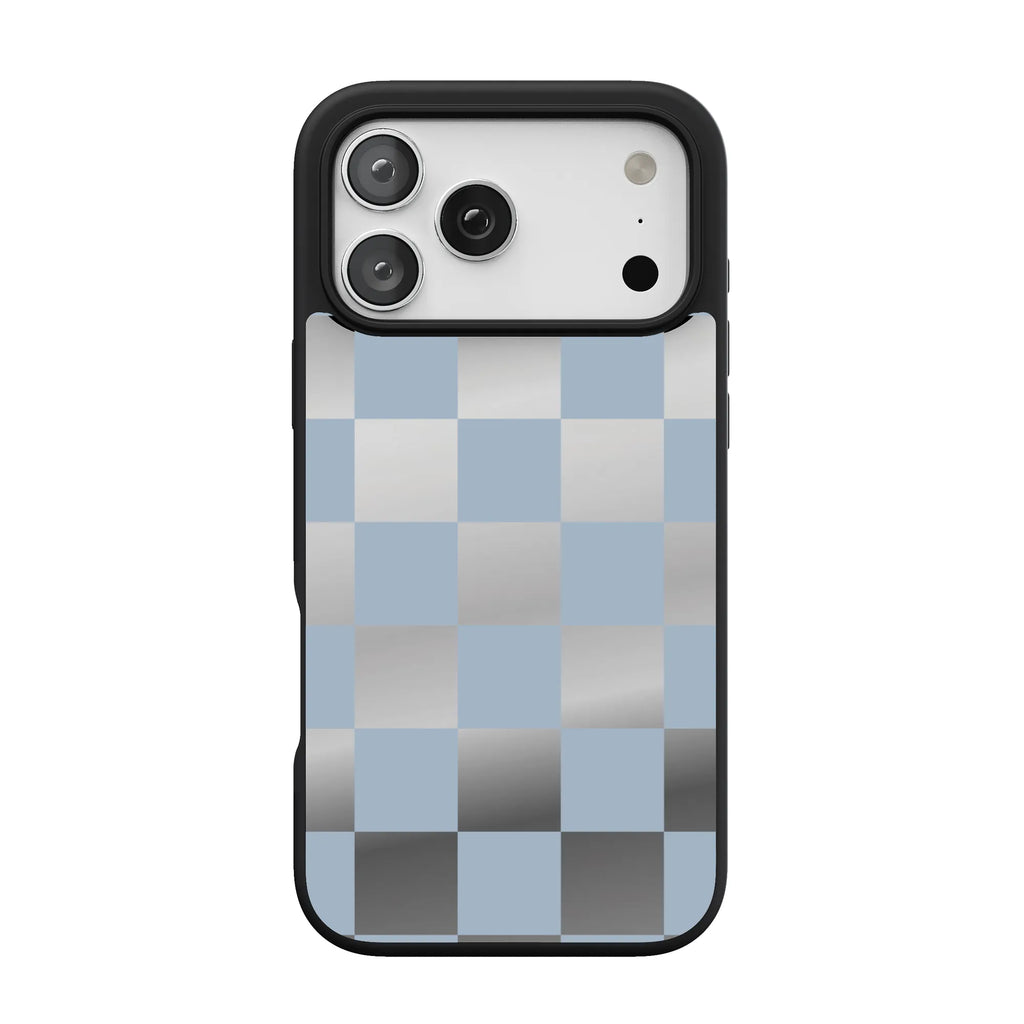 Fit Check | Light Blue Checkerboard Case