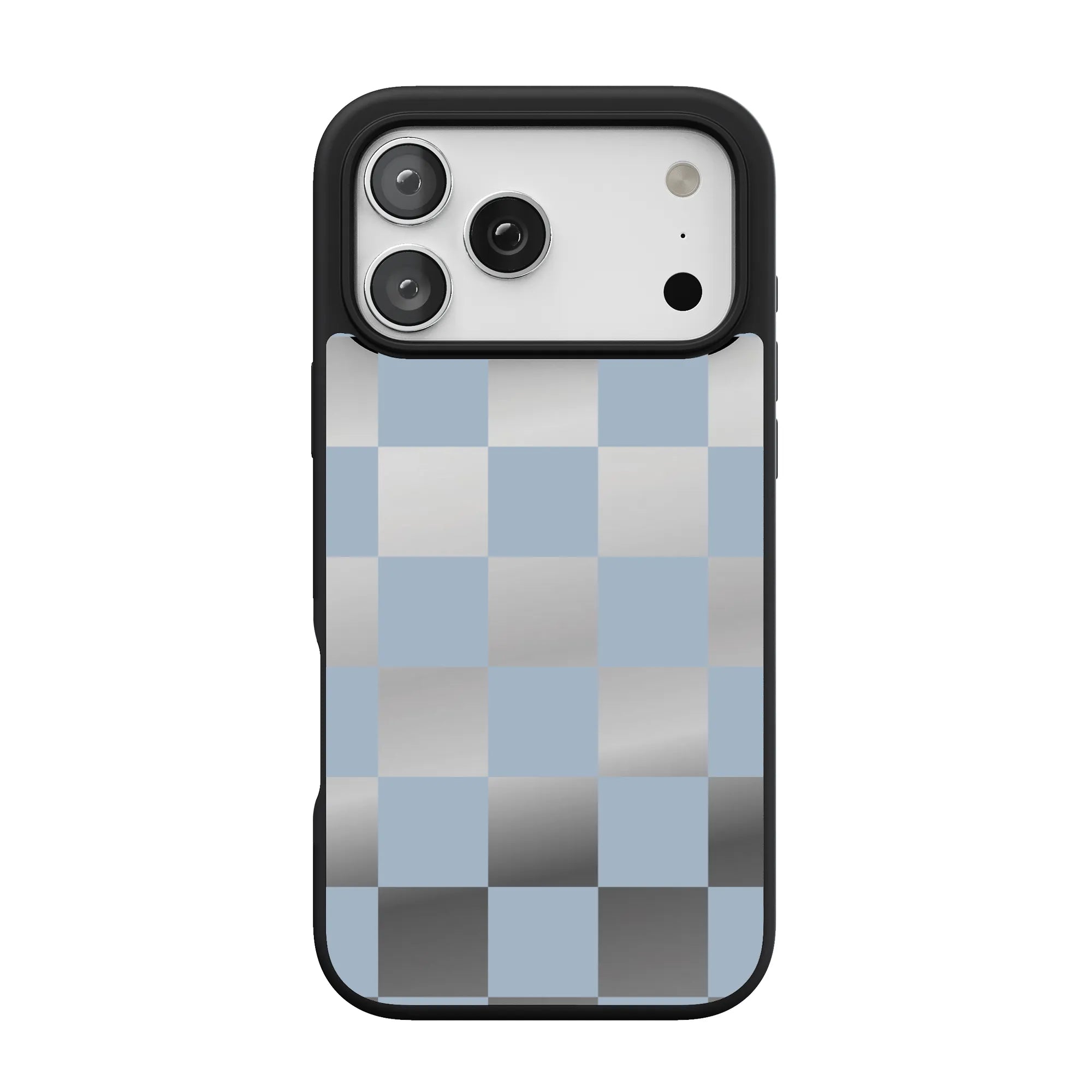 Fit Check | Light Blue Checkerboard Case