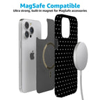 On the Dot | White Polka Dot Case
