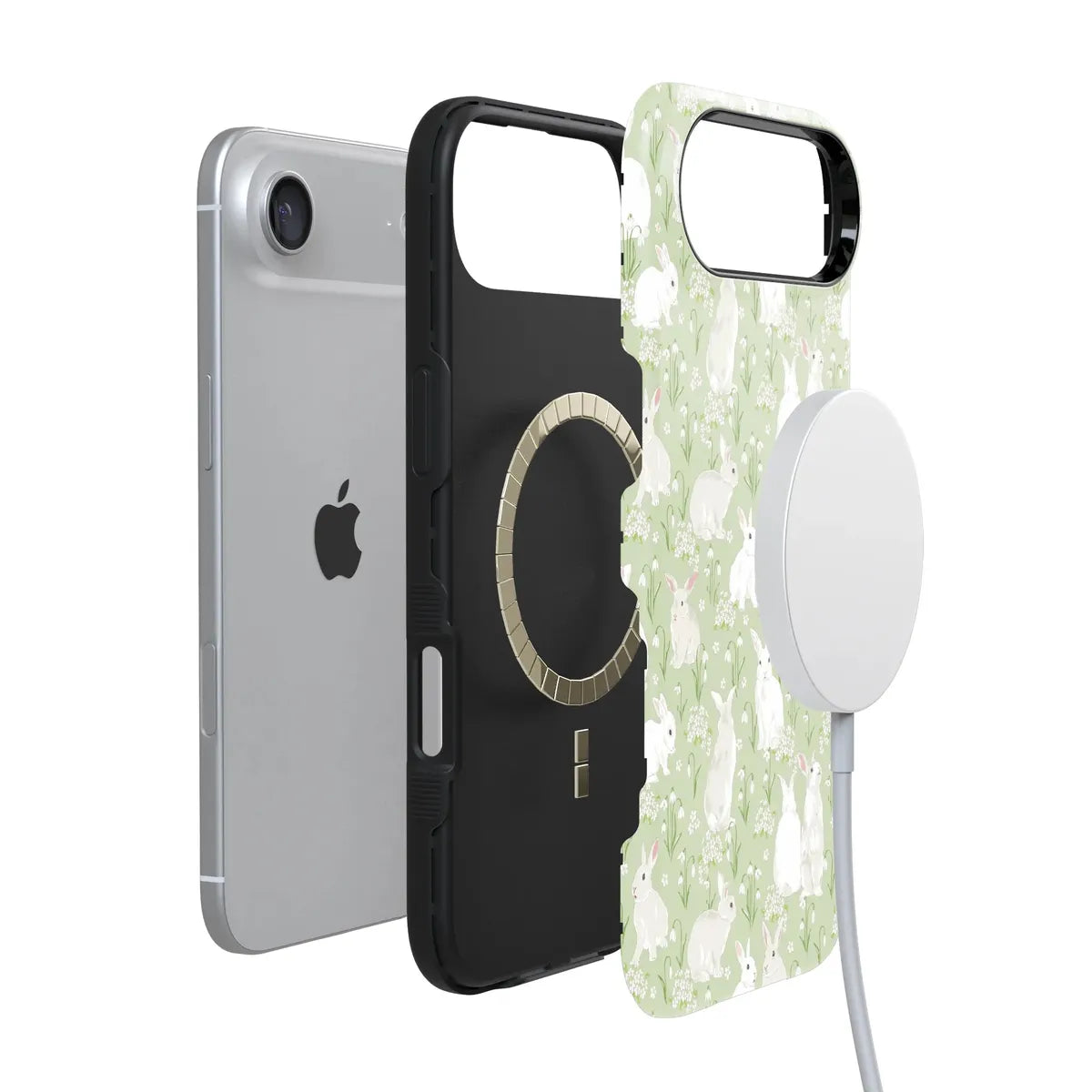 Hop to it | Green Bunny Case