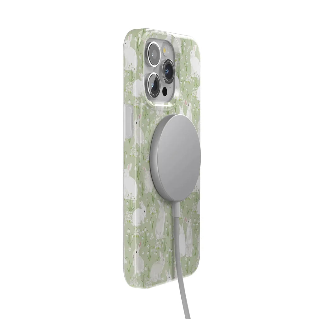 Hop to it | Green Bunny Case