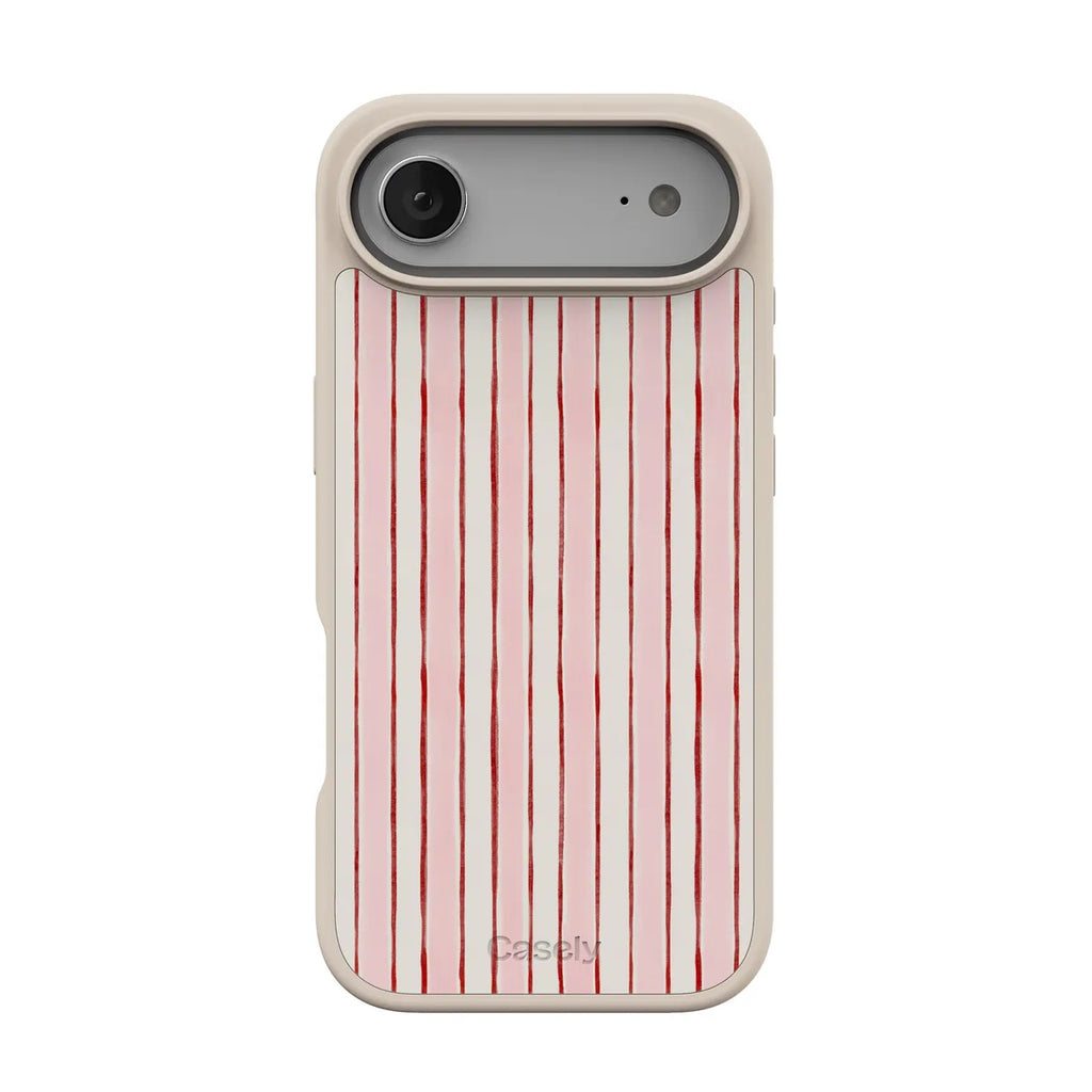 Pretty in Pastel | Blush Stripes Case