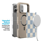 Fit Check | Light Blue Checkerboard Case