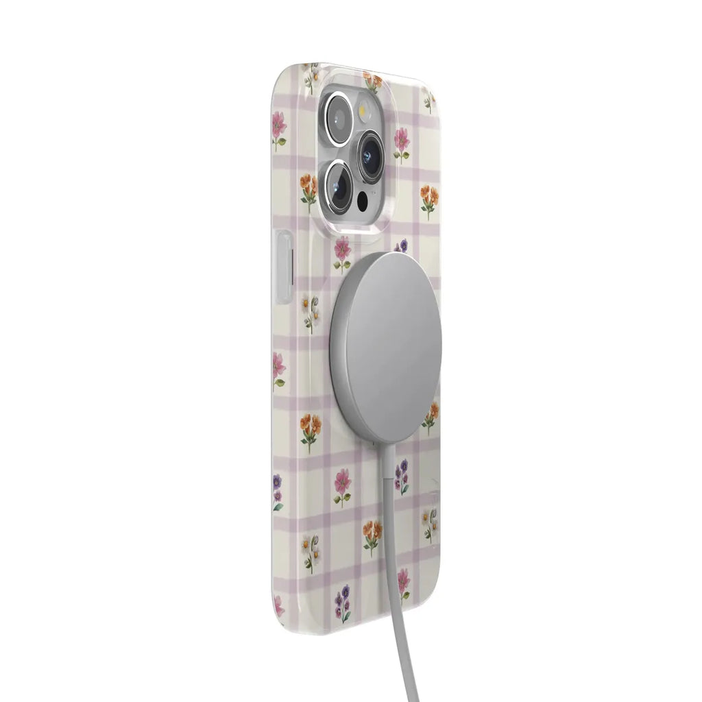 Meadow Check | Floral Gingham Case