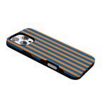 Go New York | Blue & Orange Stripes Case
