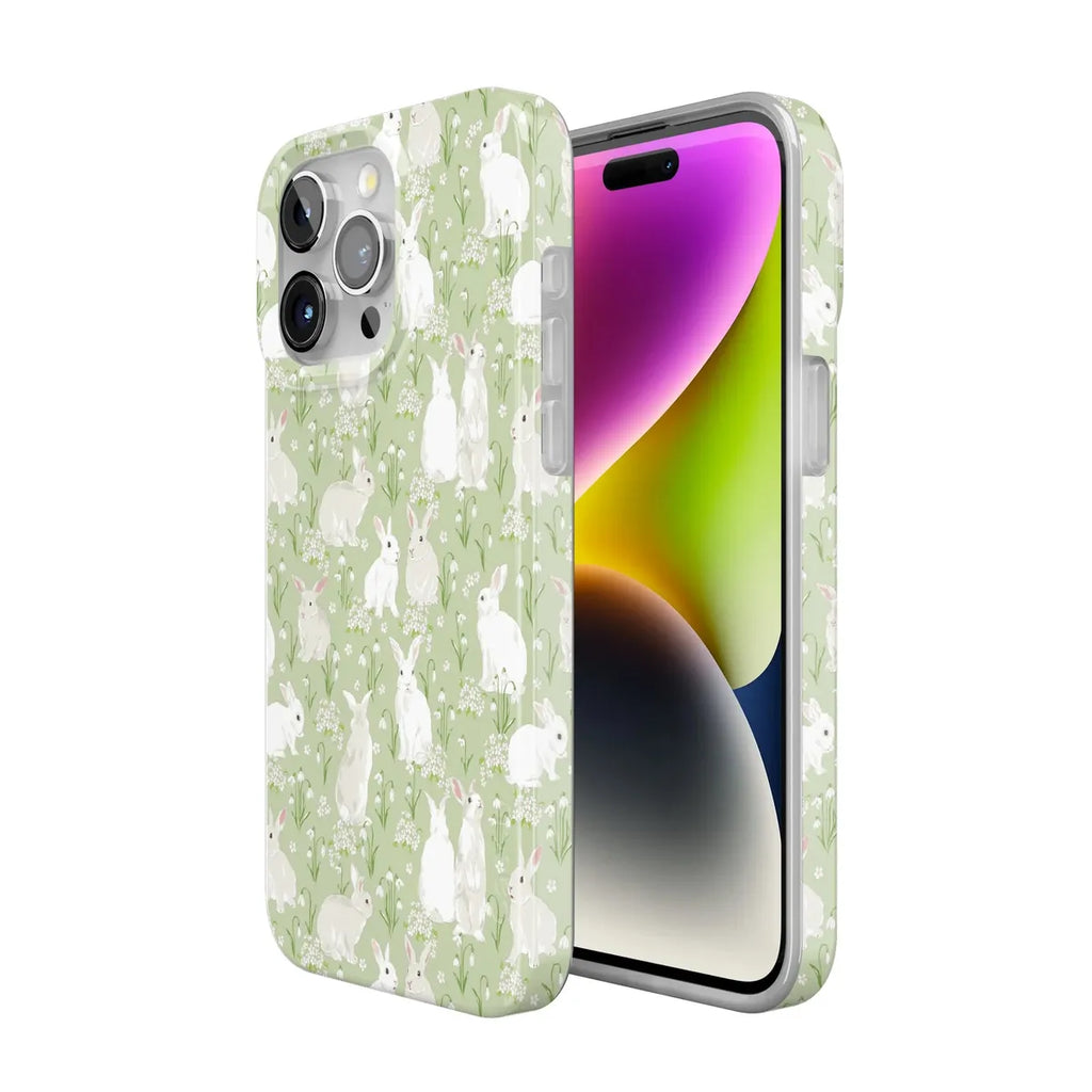 Hop to it | Green Bunny Case