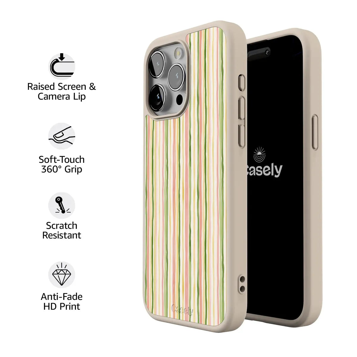 Sweet Stripes | Rainbow Pastel Case