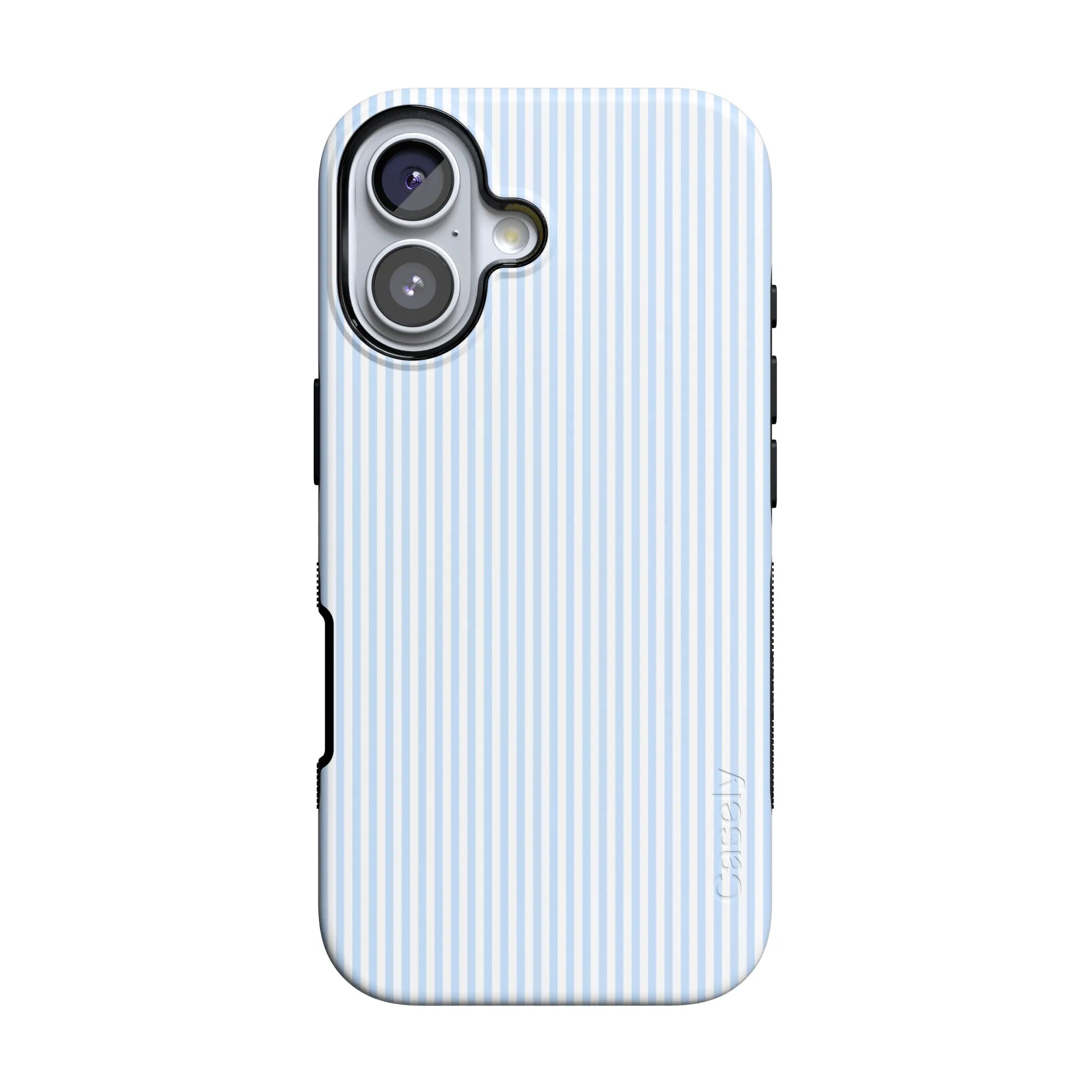 Stripes and the City | Light Blue Pinstripe Case