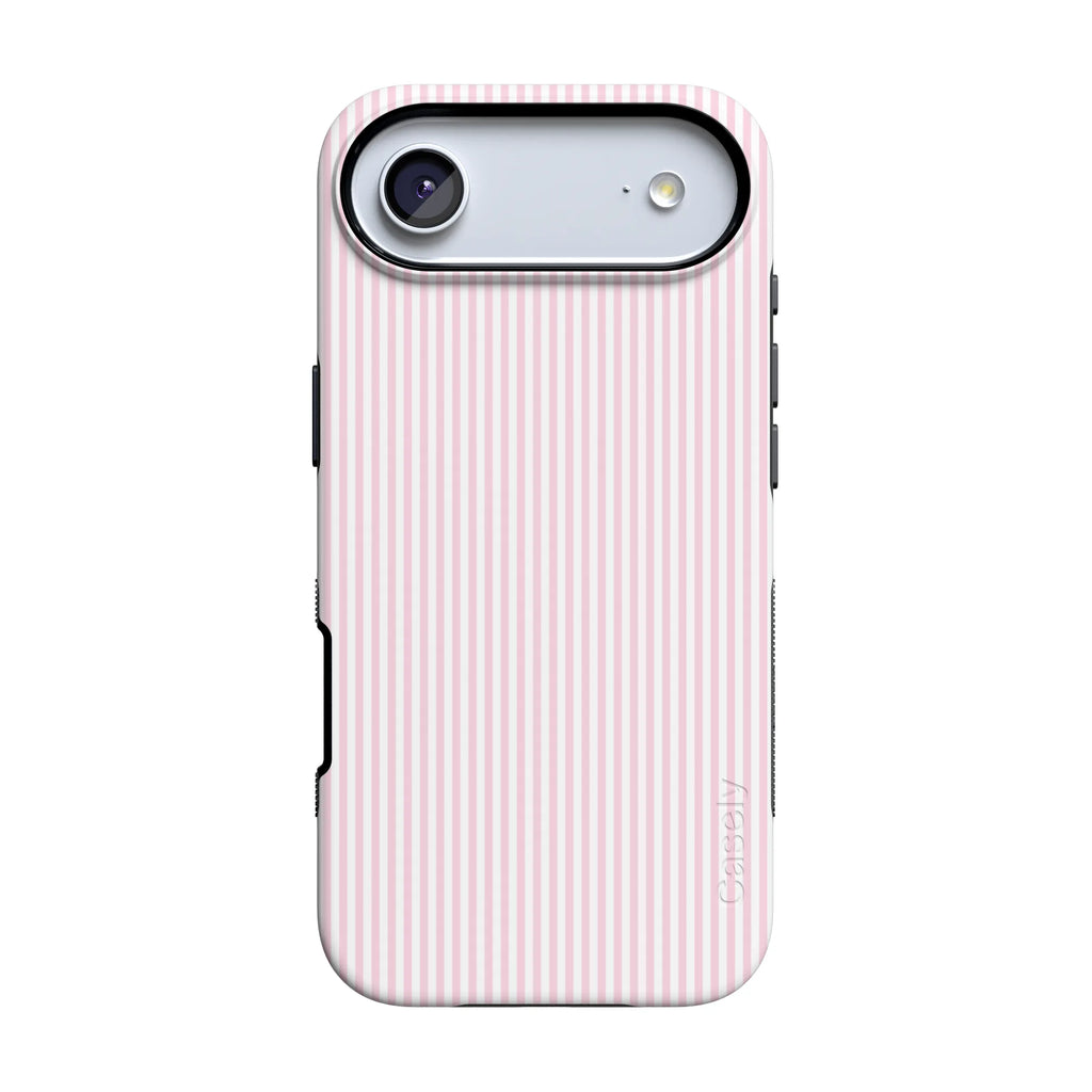 Stripes and the City | Light Pink Pinstripe Case