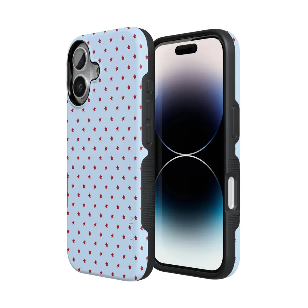 Tiny Stars | Red & Blue Case