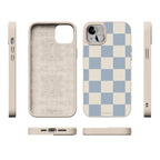 Fit Check | Light Blue Checkerboard Case